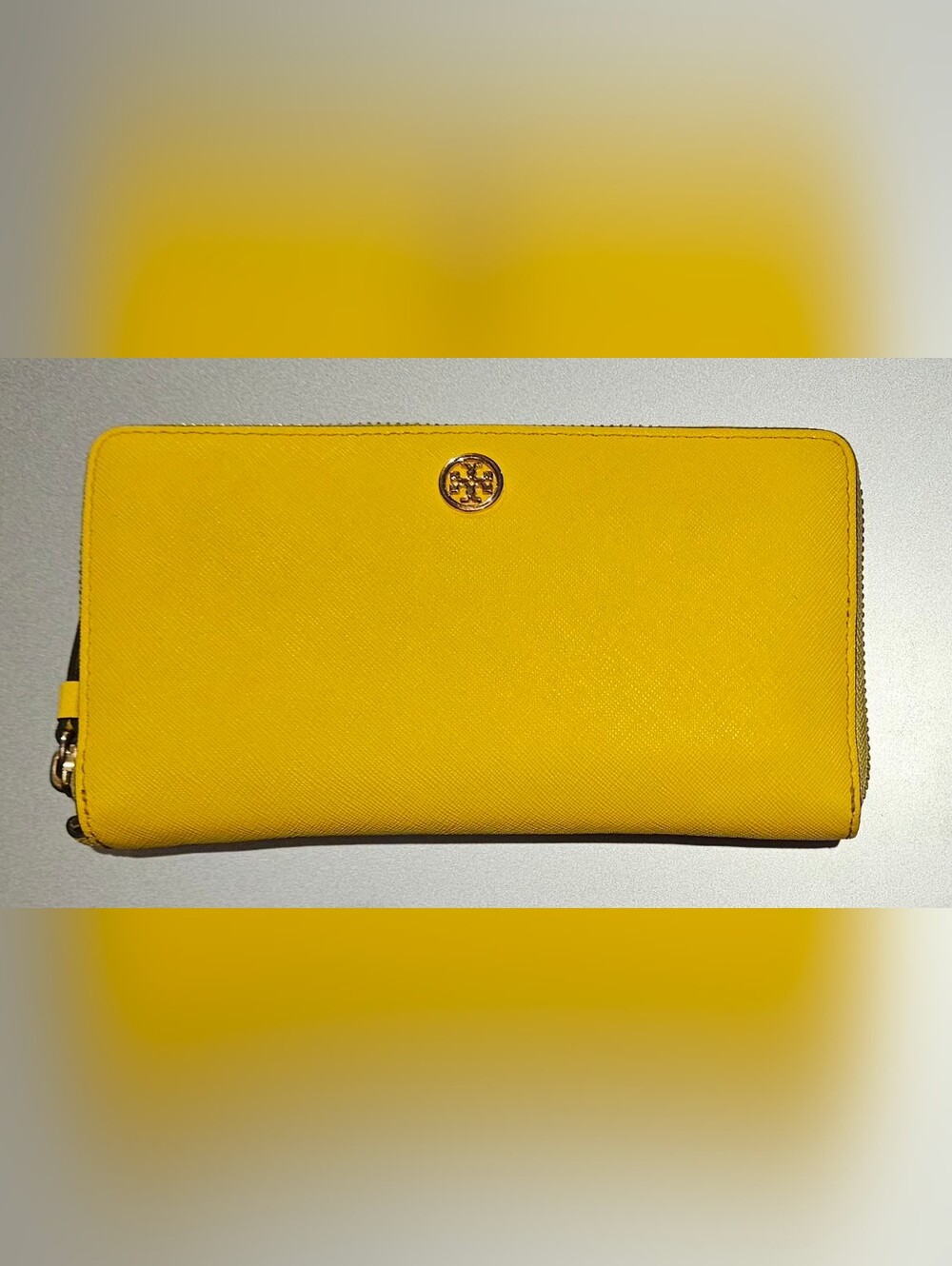 Tory Burch Emerson Wallet Canary Yellow